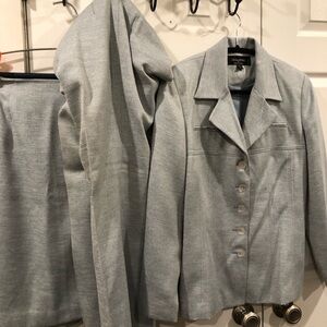 3 pc Sag Harbor pant & skirt suit set.